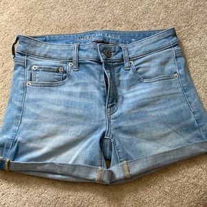 american eagle jean shorts